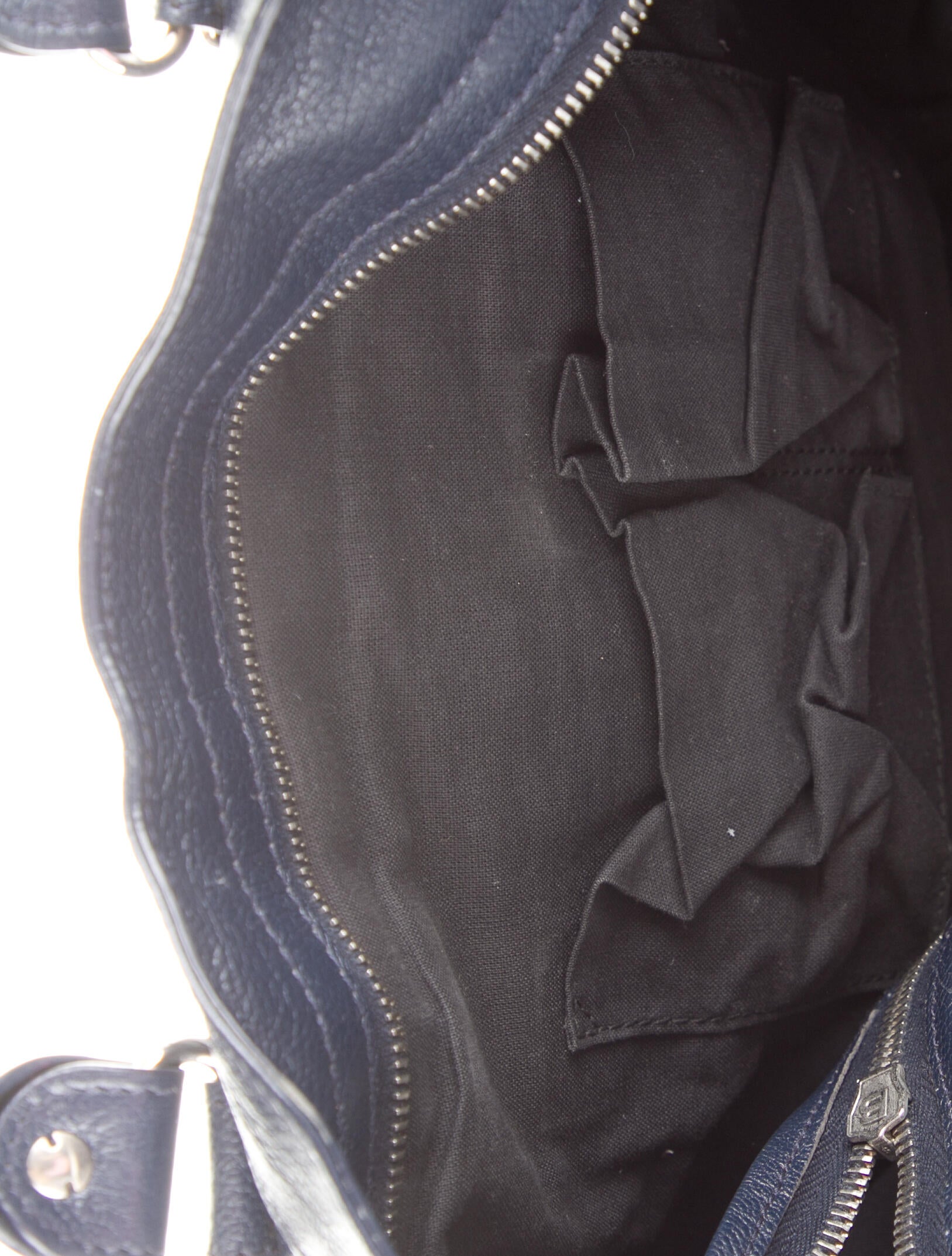 Balenciaga Motocross Metallic Edge Velo Bag